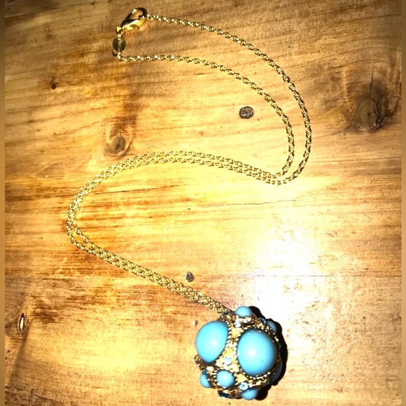 Bauble Ball~ Avant Garde Modern Abstract Bubble Orb Sphere Conglomerate Necklace - Picture 3 of 10